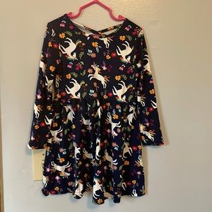 Girls unicorn dress